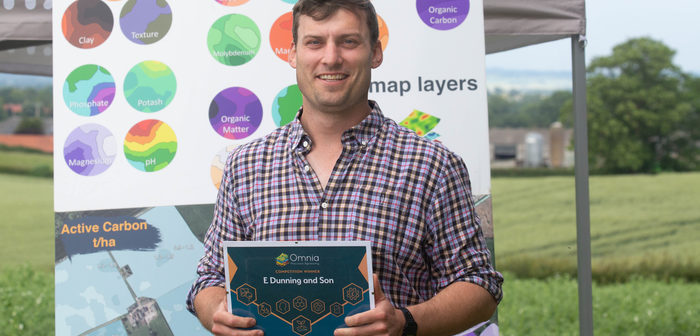 OMNIA management system of choice for award-winning farmer